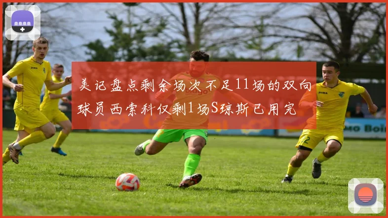 美记盘点剩余场次不足11场的双向球员西索科仅剩1场S琼斯已用完